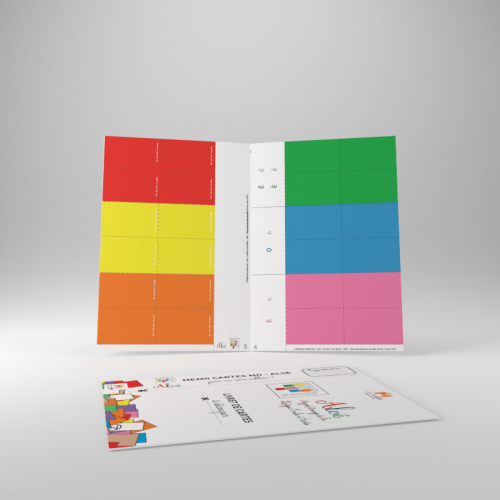 Livret de cartes MD et Aloe ouvert